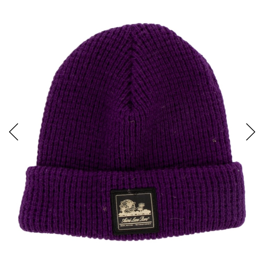 Aime Leon Dore Beanie Purple Knit